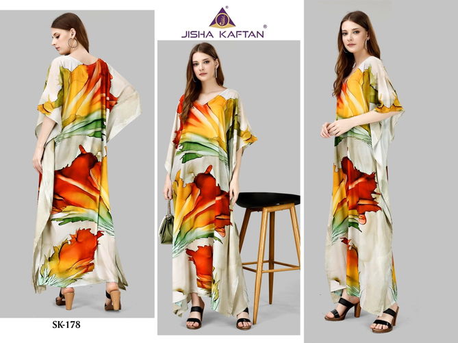 Silk Kaftan Vol 9 By Jelite Daily Wear Silk Printed Kaftan Wholesalers In Delhi
